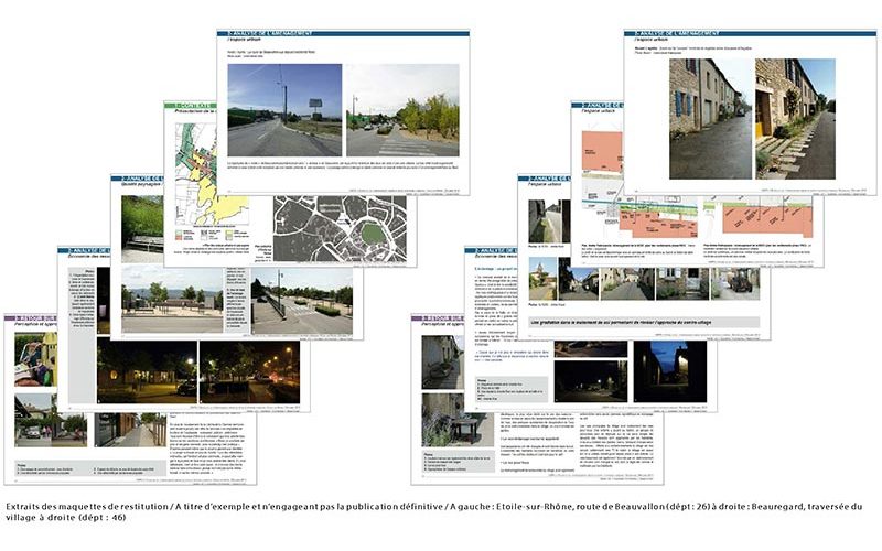 étude de cas d’aménagements urbains dans de petites et moyennes communes par Pierre Scodellari architecte DPLG