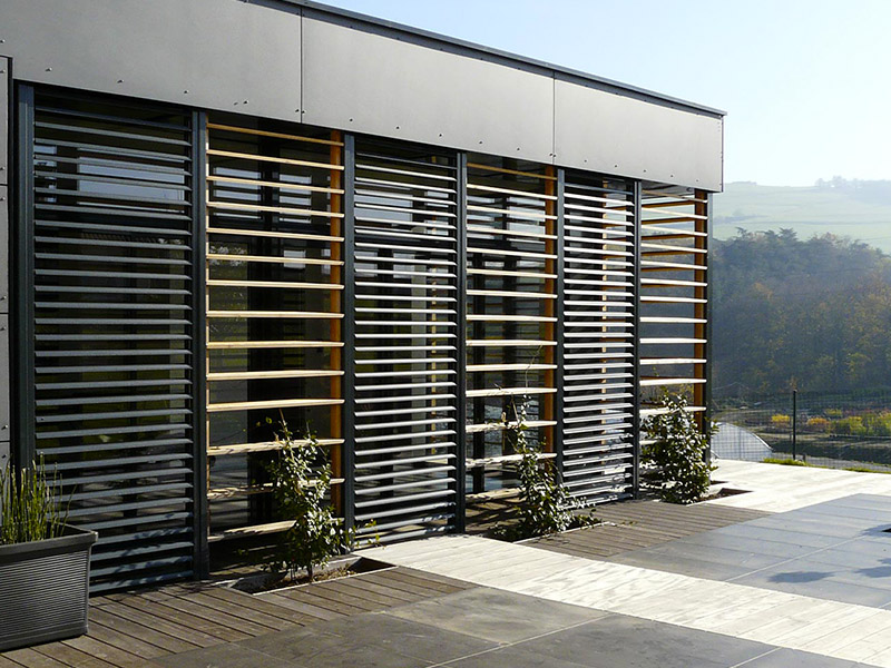 Photo de l'extension d'une maison individuelle à Saint Paul en Jarez dans la Loire. Architecte : Pierre Scodellari, architecte DPLD Loire - Atelier sc-a architecte Lyon et région Rhône-Alpes